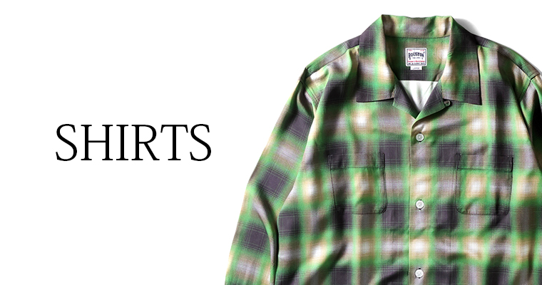 26SS HOUSTON シャツ